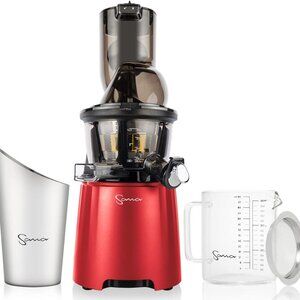 SANA 868 Wide Mouth Premium Cold Pressed Vertical Juicer - Patented Trap Door Sy